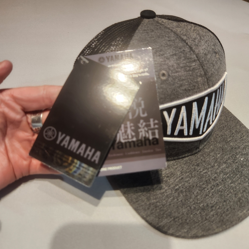 NWT Yamaha Gray and Black Hat - Picture 2 of 6
